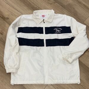 Dimco Apparel Great Lakes Unsalted Boat Windbreaker Rain Full Zip Jacket XLarge